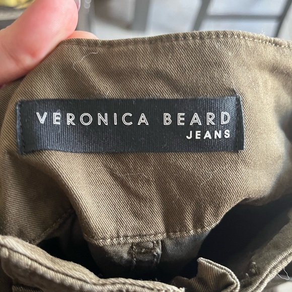 Veronica Beard Rosanna Corset Wide Leg Jeans Size 25 - Picture 7 of 9